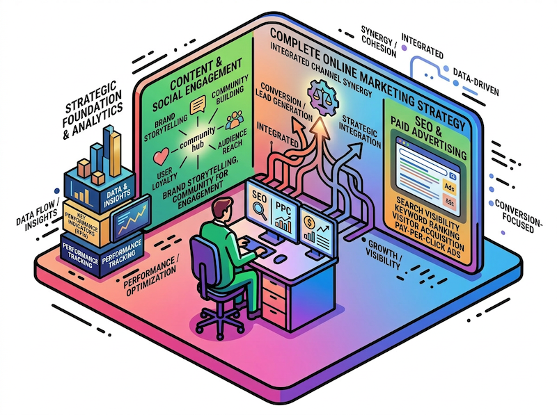 Ganzheitliche Marketing-Beratung Veranschaulichungsbild